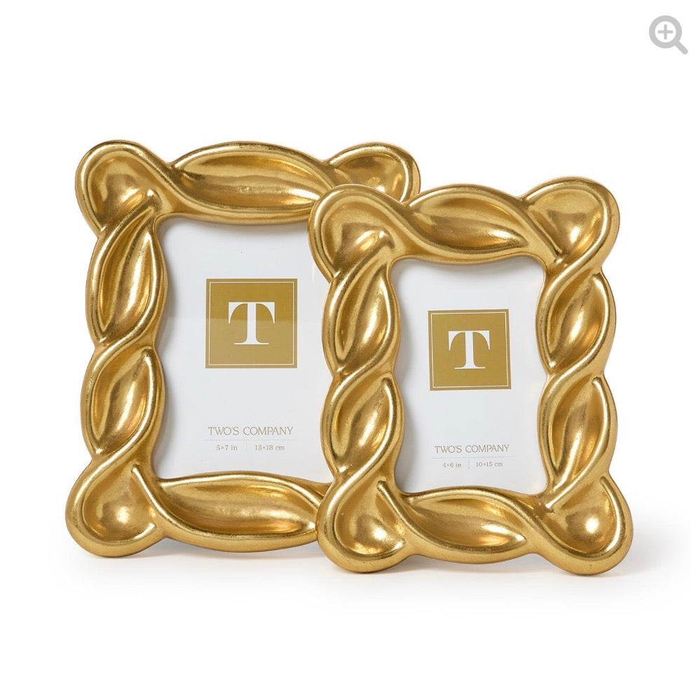 Infinity Gold Leaf Photo Frames