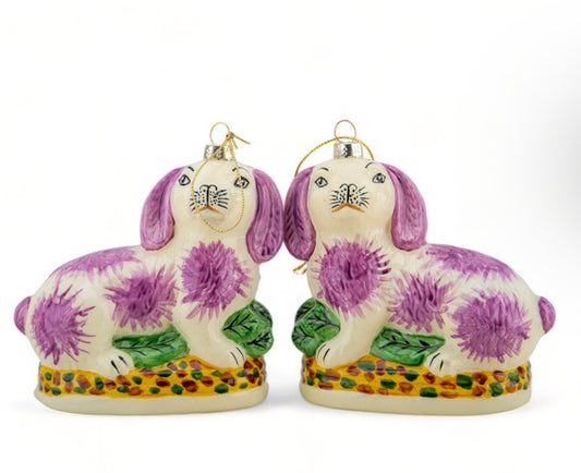 Staffordshire Bunny Ornament