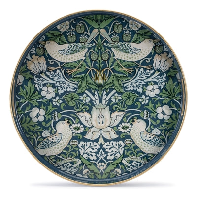Round patterned tray