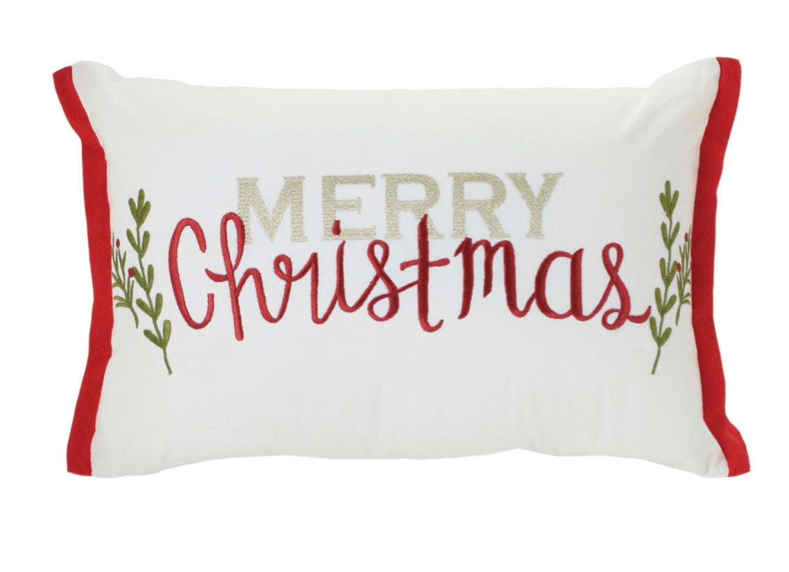 MERRY CHRISTMAS PILLOW
