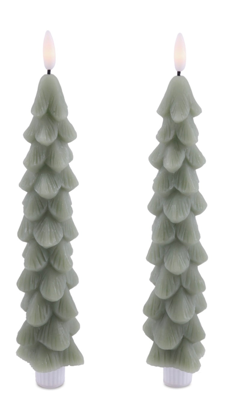 FIA WICK TREE TAPER CANDLE (SET OF 2)