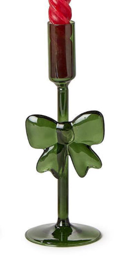Bow Taper Candleholder