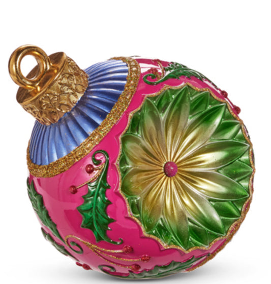 10" Vintage Multicolor Ornaments