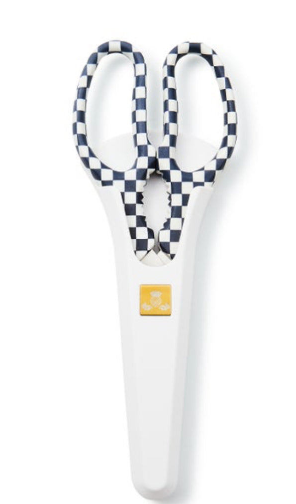 Black & White Check Kitchen Shears