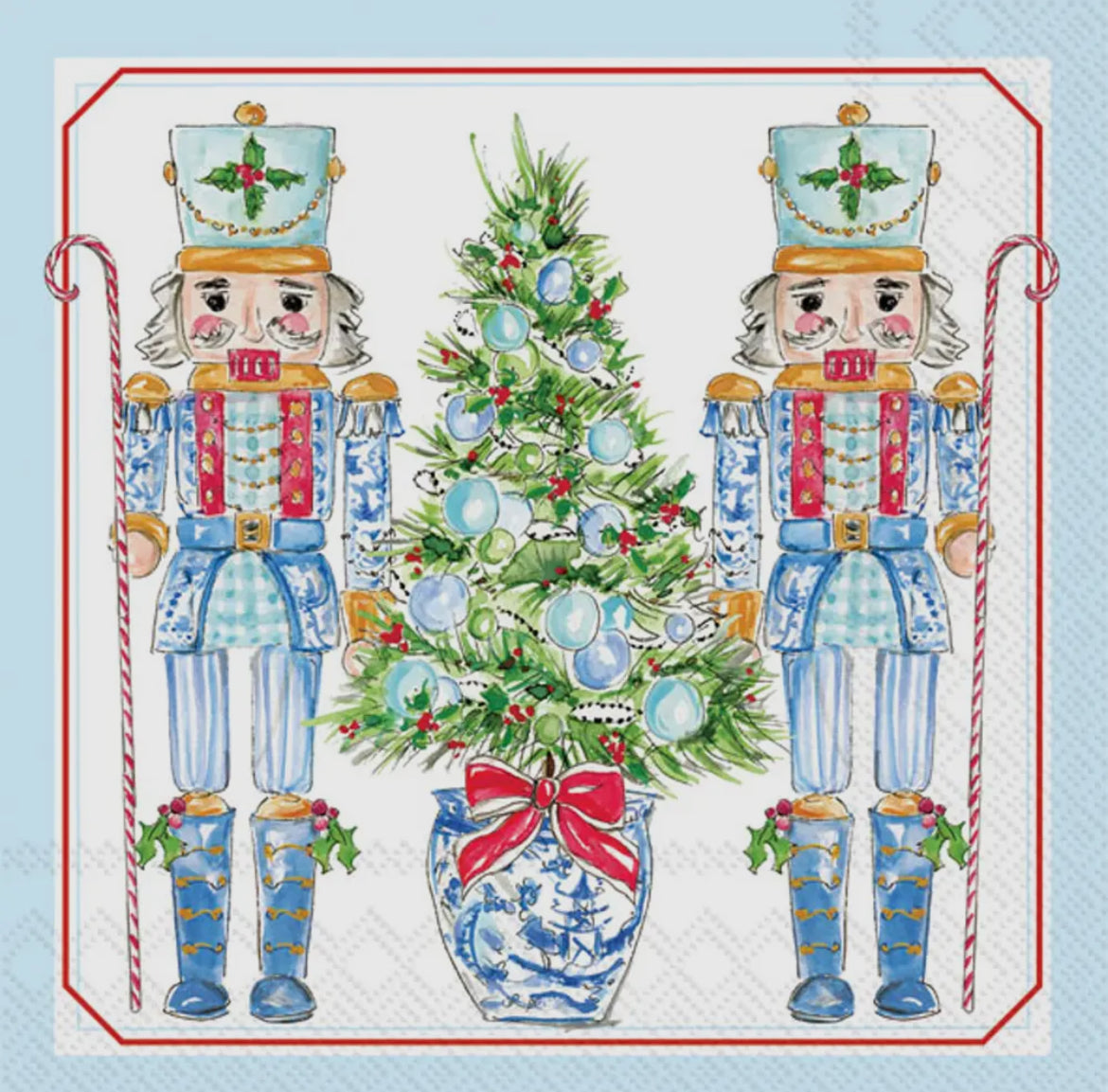 Paper Cocktail Napkins 20
Ct Blue Nutcrackers
Christmas