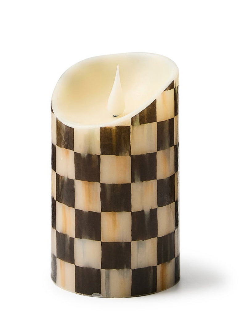 Courtly check flicker 5” pillar