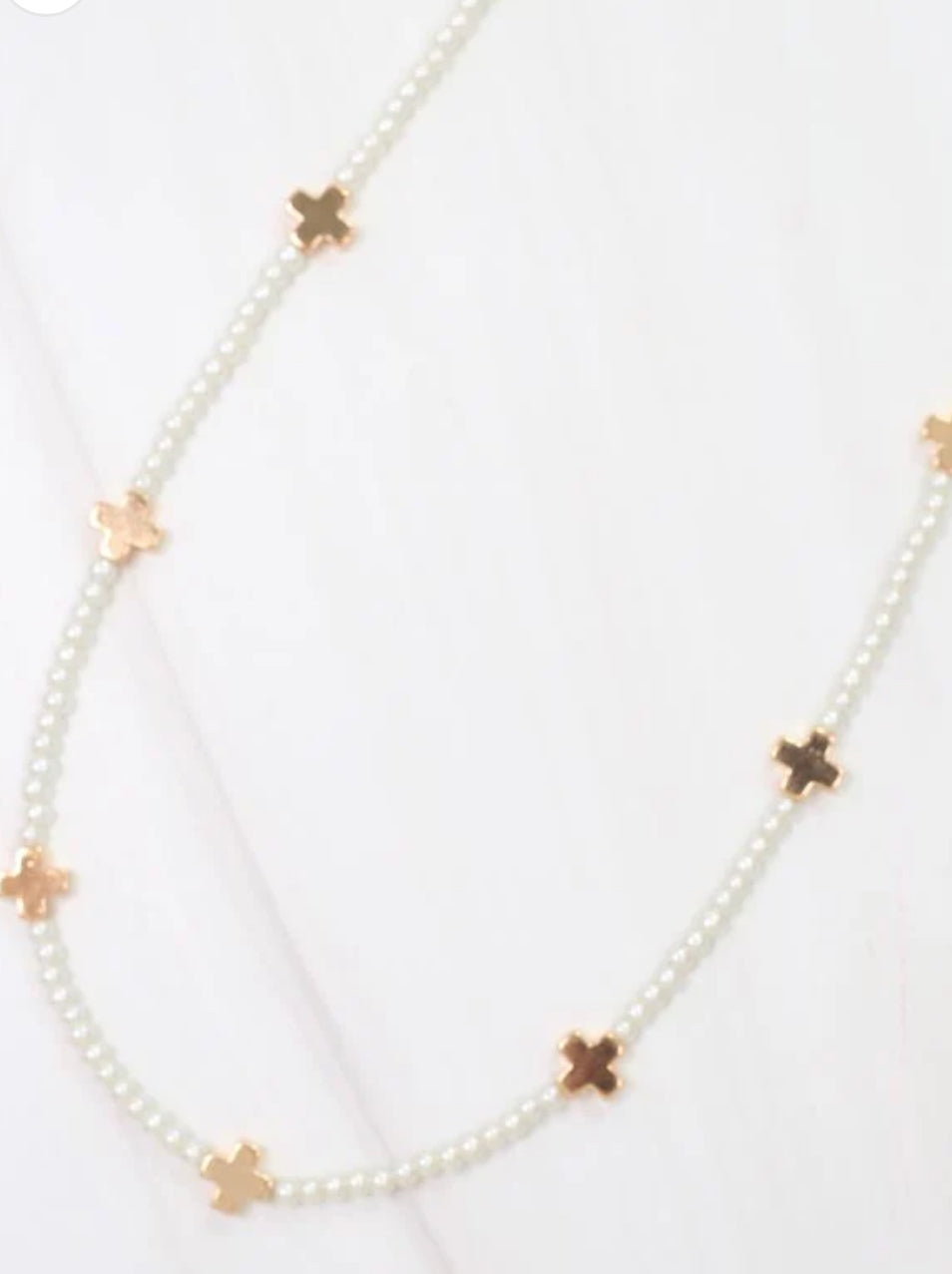 Bonetta Pearl Necklace CREAM