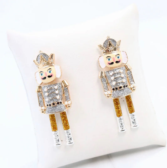 Nutcracker Waltz Earring Silver