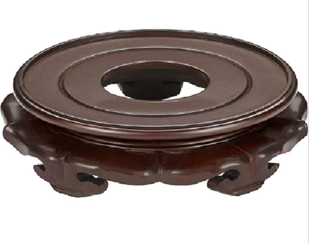 Carved Round Stand
