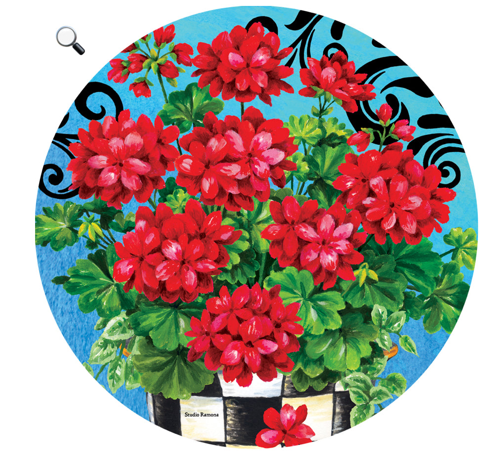 Checkered Geranium Hang Around