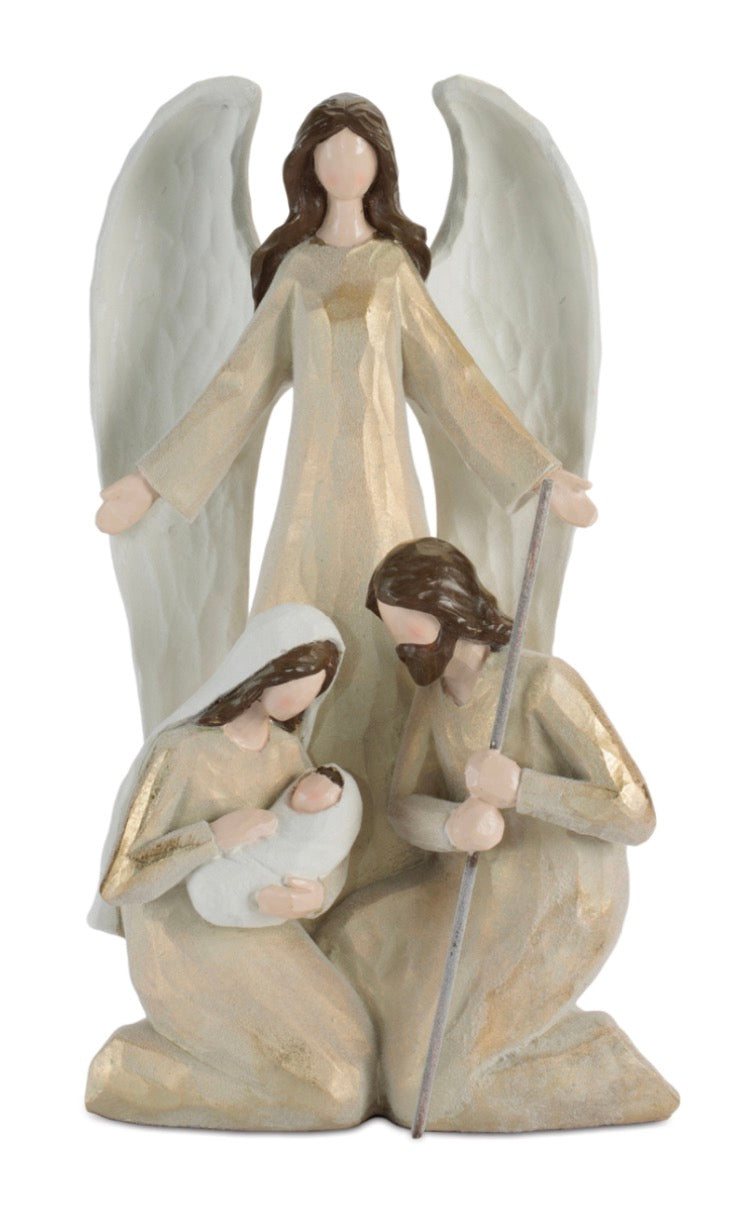 HOLY FAMILY W/ANGEL