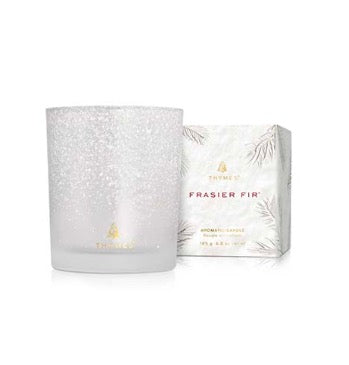 Frasier Fir Flocked 6.5 oz Poured Candle