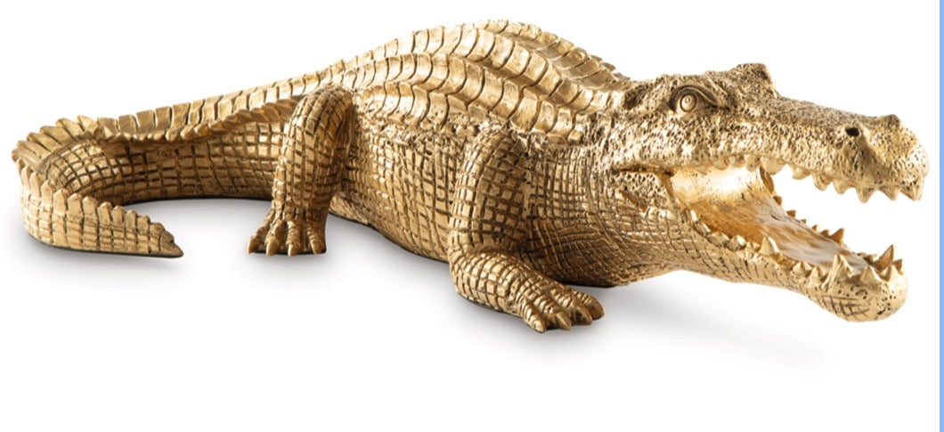 Lauretman Alligator Sculpture