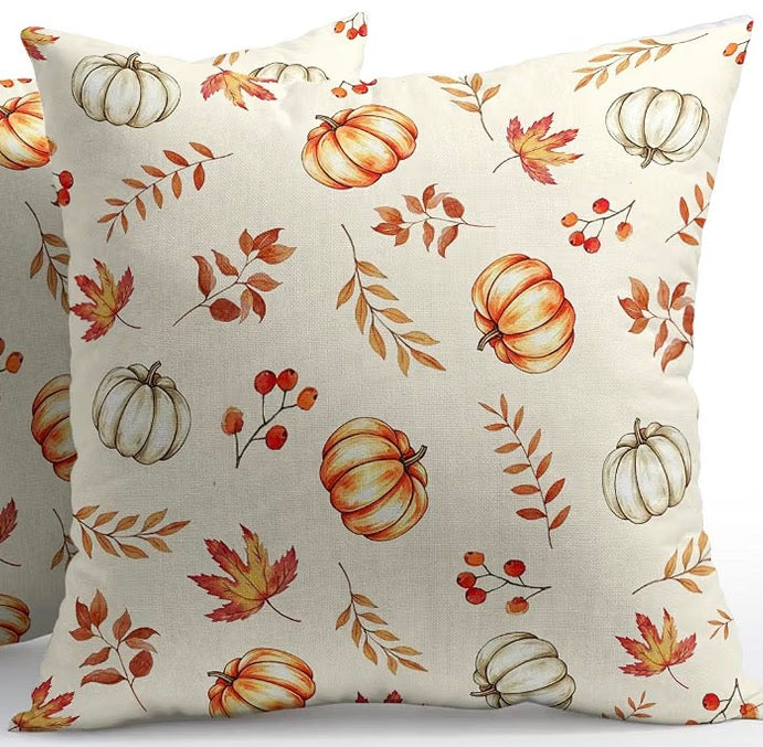 Pumpkin Pillow Cover