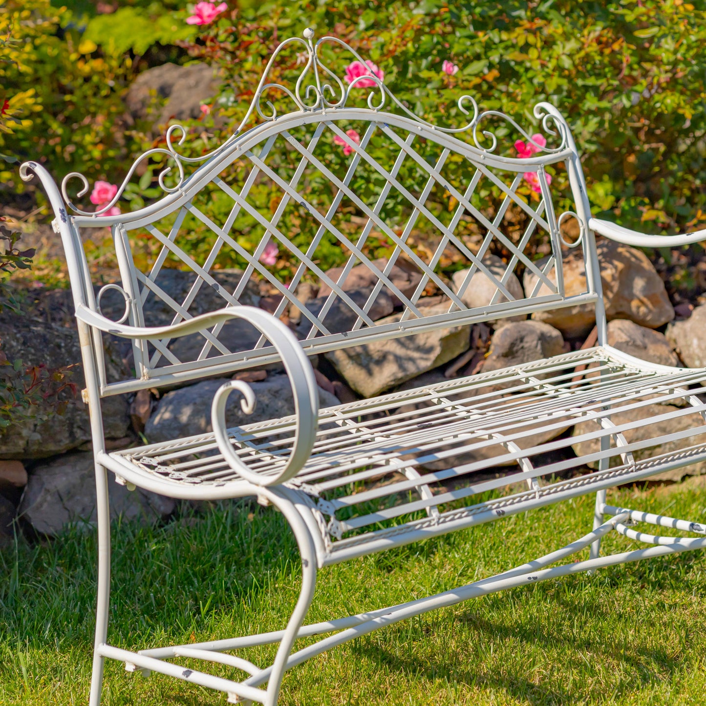 Victorian Iron Garden Bench
