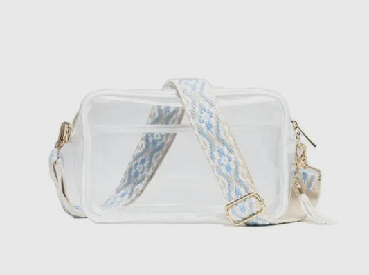 Clear stadium approved crossbody