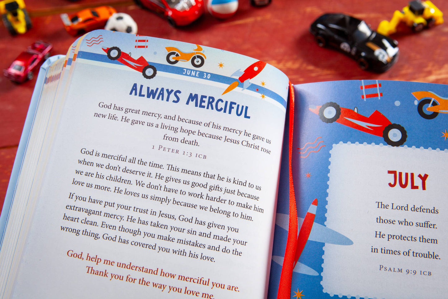 Daily Strength for Boys (Devotional, Ages 4-9)
