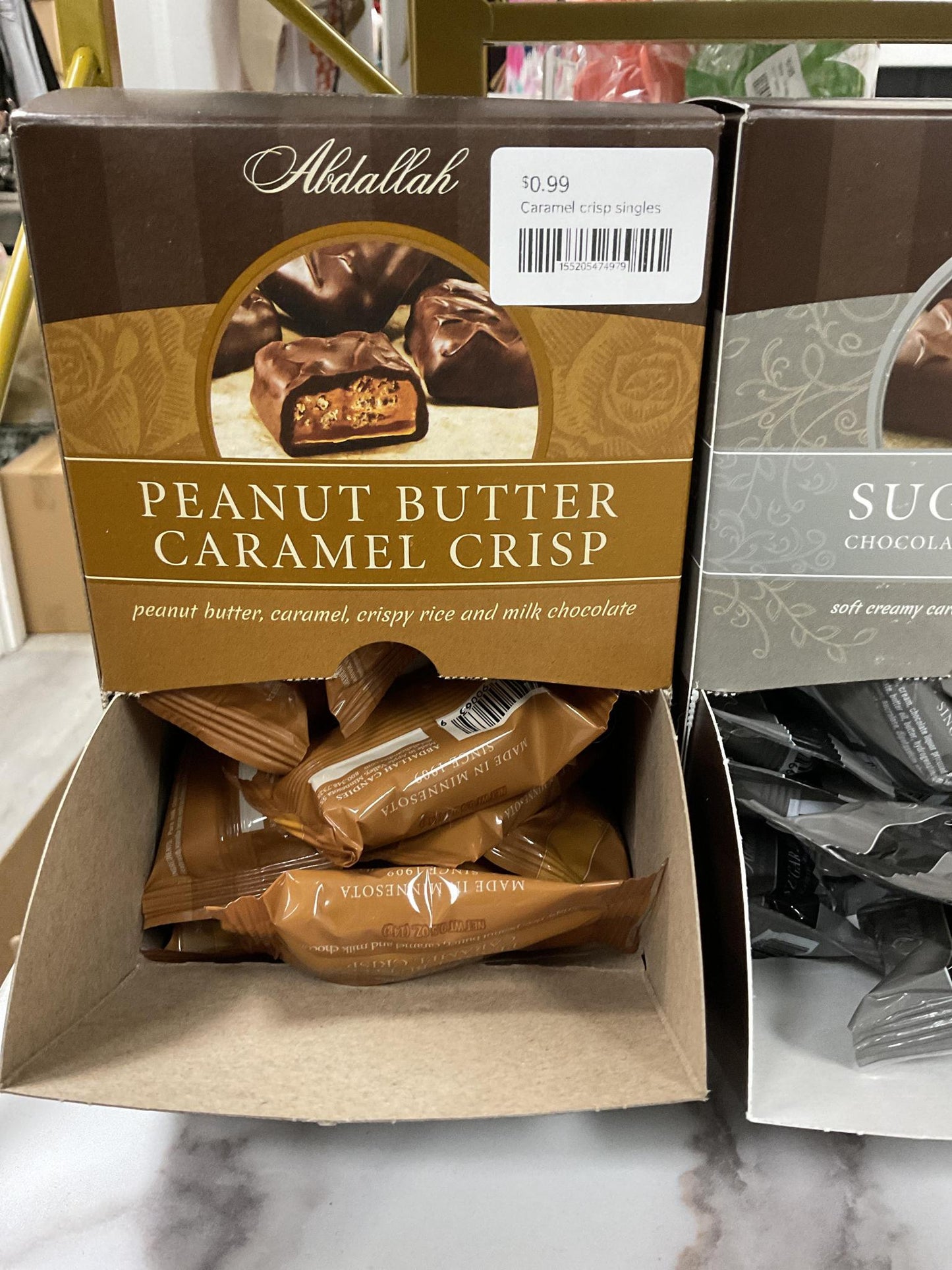 Caramel crisp singles
