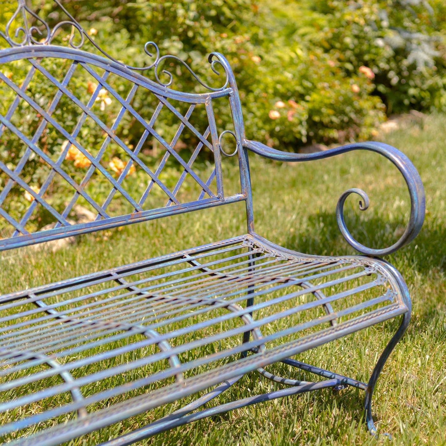 Victorian Iron Garden Bench
