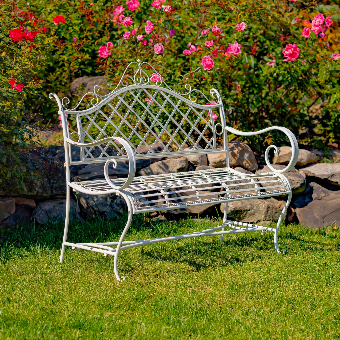 Victorian Iron Garden Bench