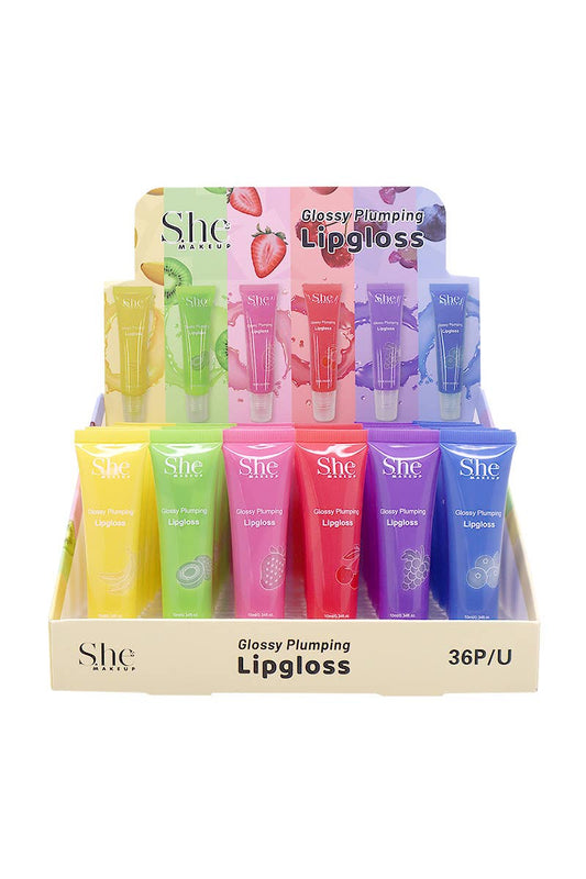 Makeup She LG25 Glossy Plumping Lip Gloss