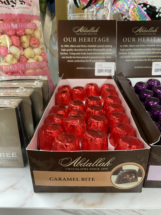 Chocolate caramel bites