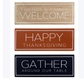 Wood Tabletop/Wall Fall Harmony Signs, 3 asst.
