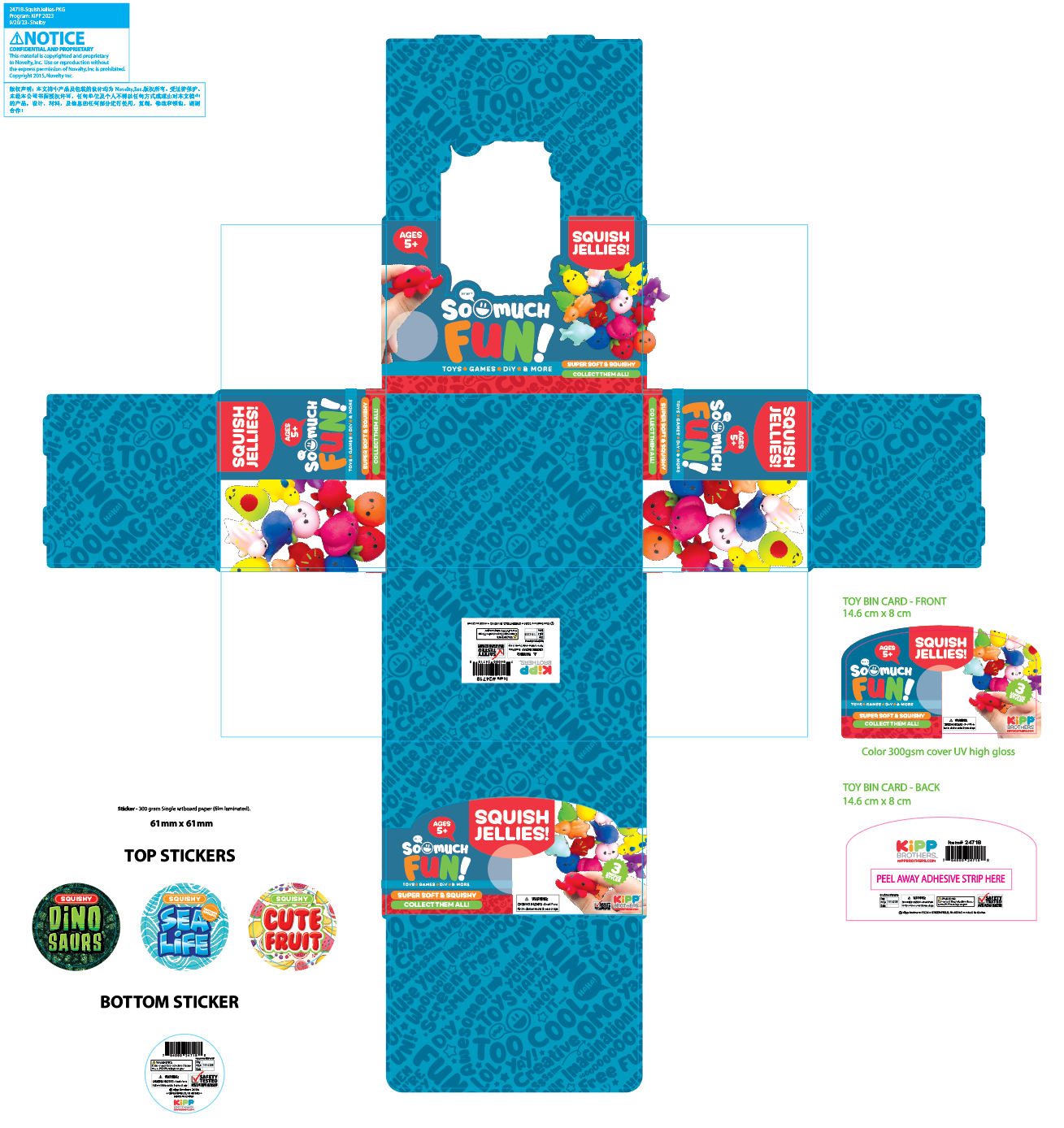 So Much Fun! Squish Jellies Toy Assortment