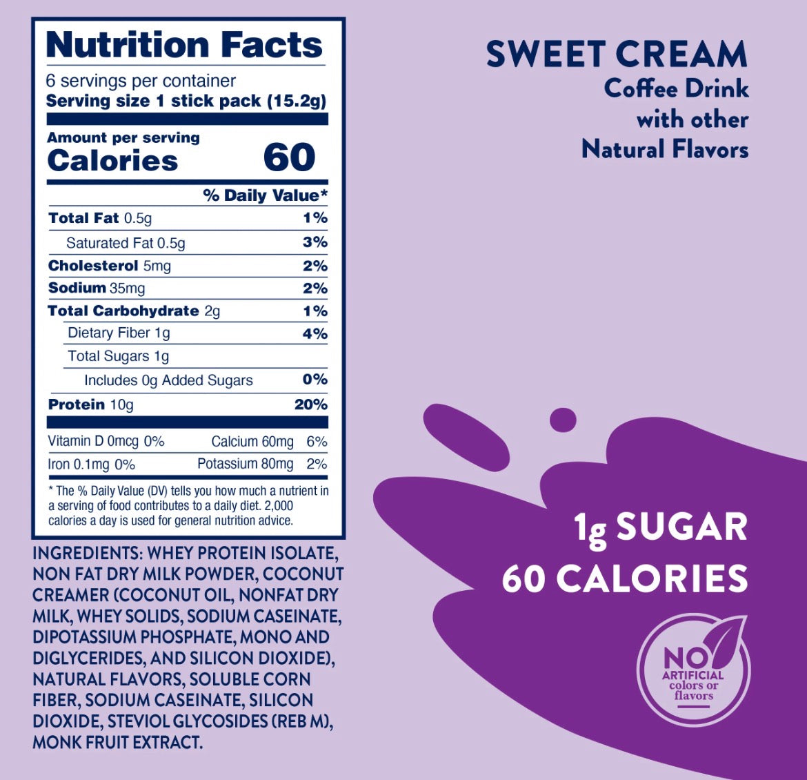 Protein Creamer Stix