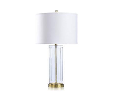 gold polished brass lamp