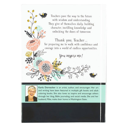 Gift Book Heart of a Teacher Padded Hardcover