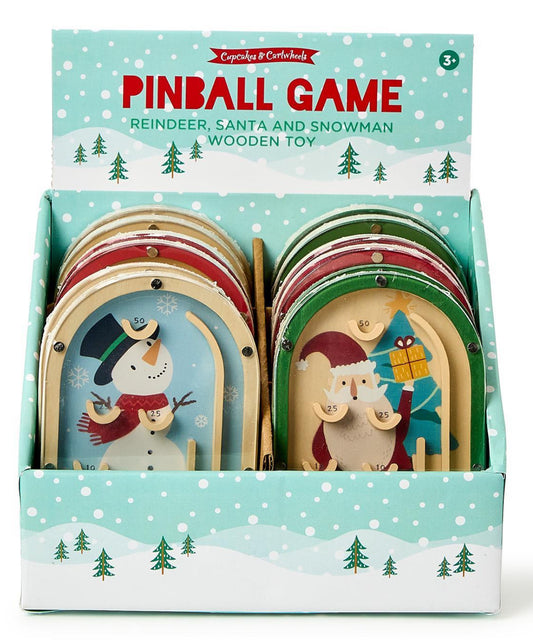 Wooden Pinball Game