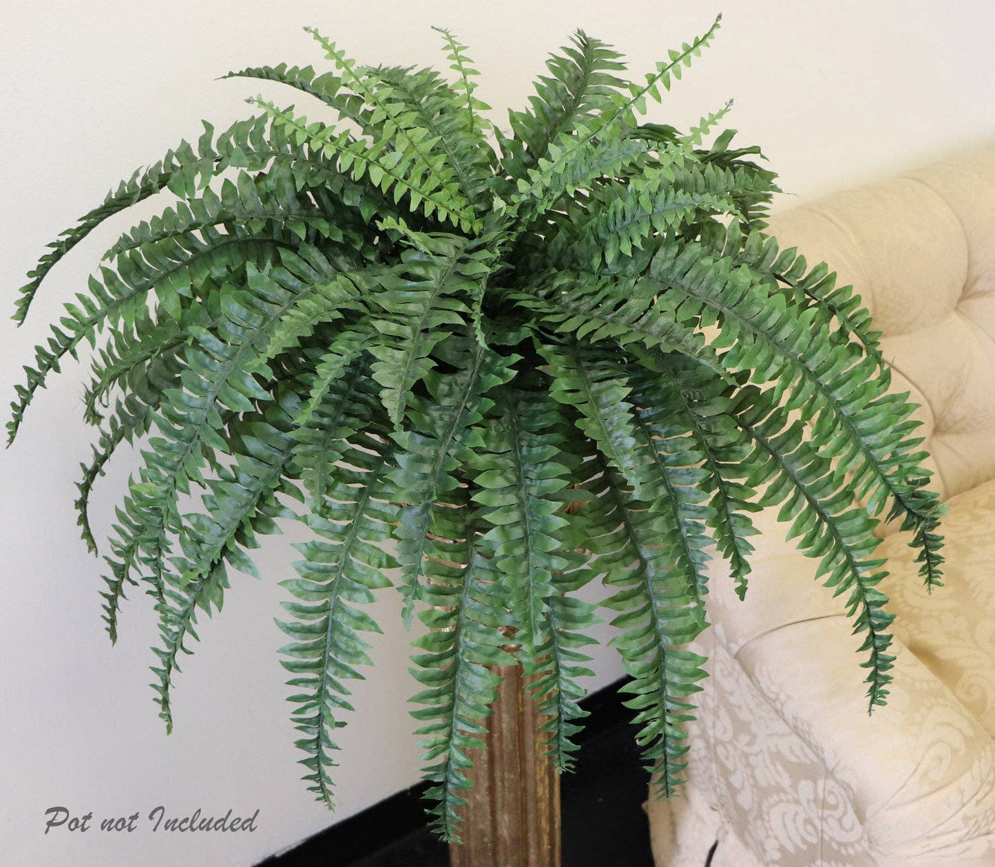 48" Boston Fern Plant - Indoor/Outdoor Faux Fern