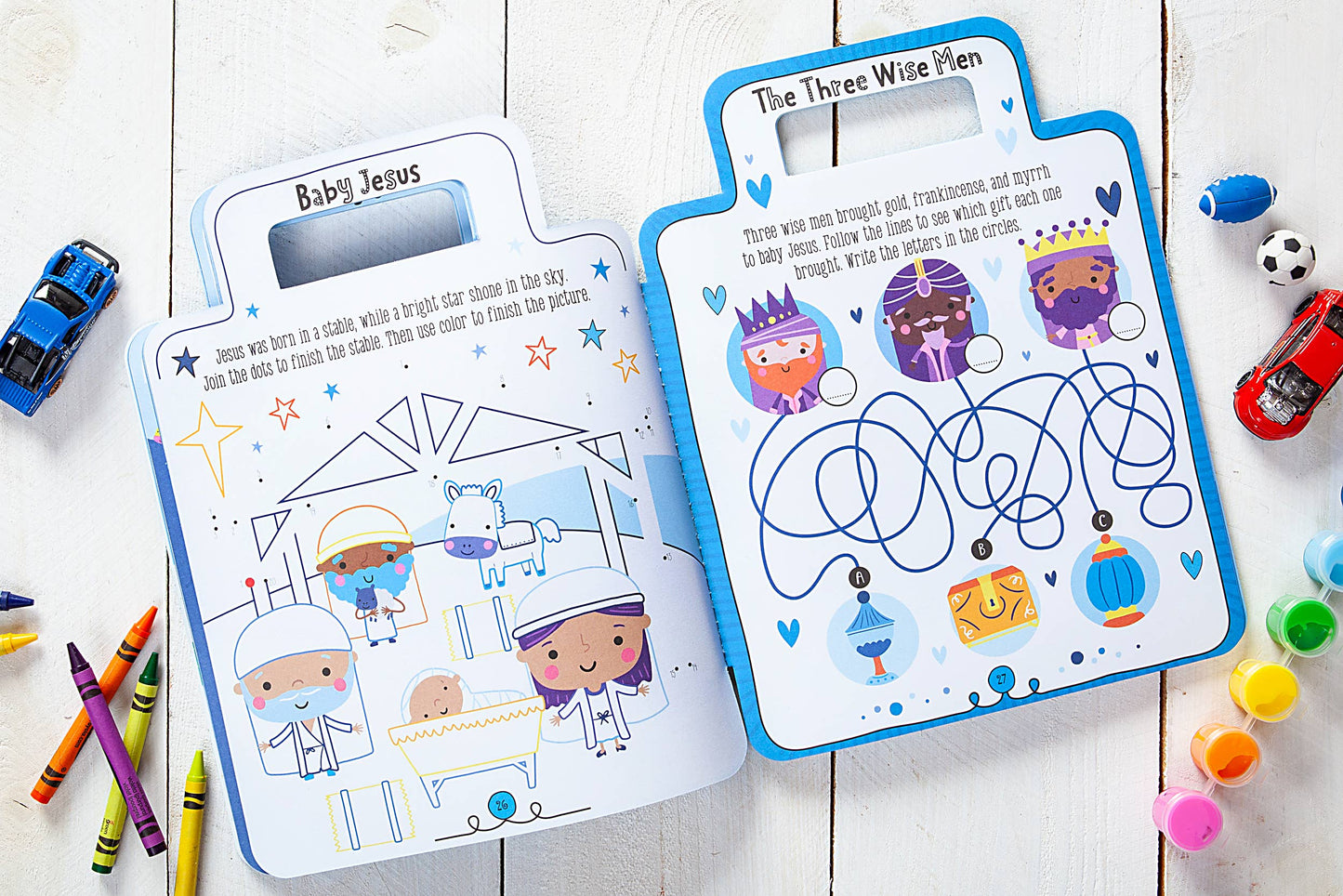 My Bible Backpack Activity Book (Christmas Gifts)