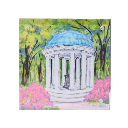 Collegiate Landmark Acrylic Block - 4x4