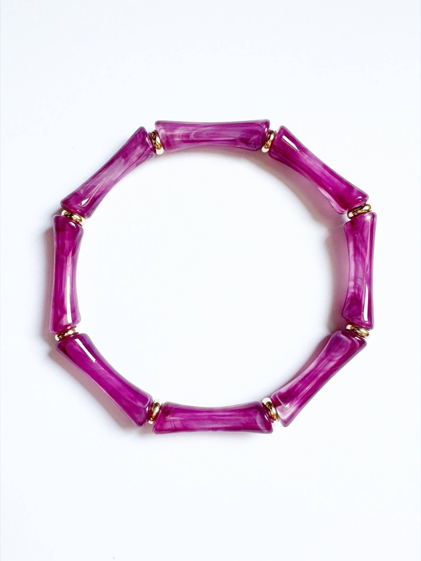 Bamboo Acrylic Bracelets