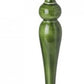 Metal Enamel Green Candlesticks