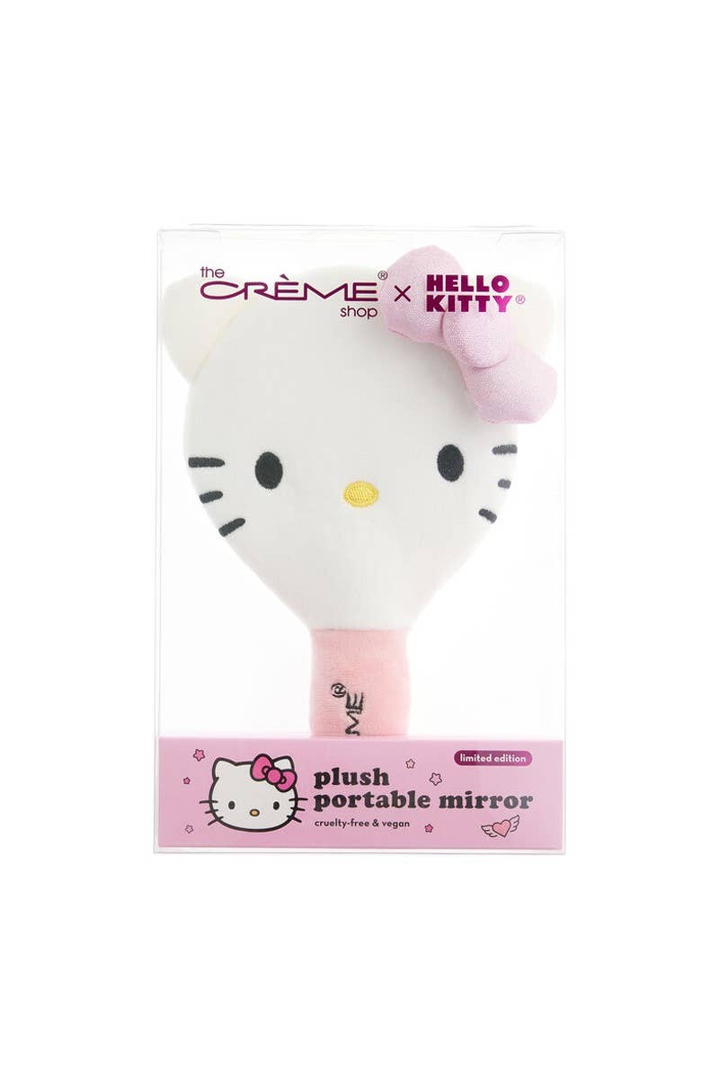 TCS HKHPM9095 Hello Kitty Plush Portable Mirror - 6 pcs