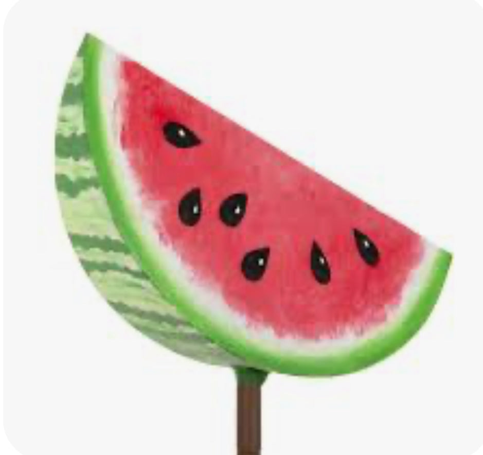 Watermelon finial