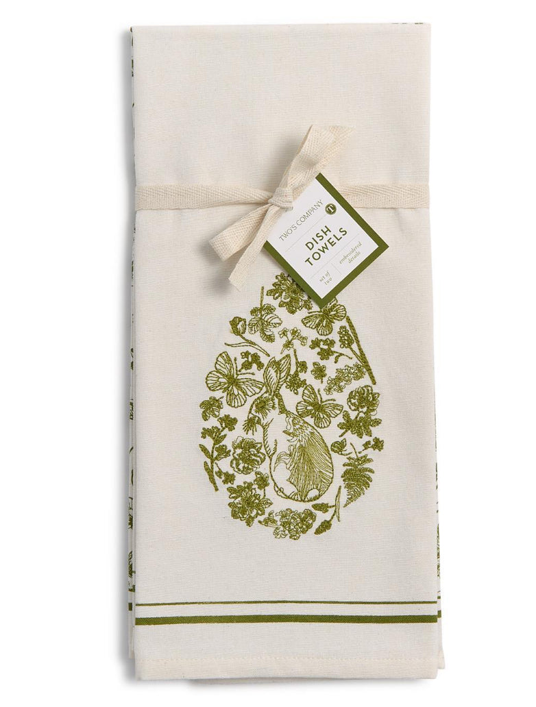 French Country Set of 2 Dish Towels Includes 2 Styles