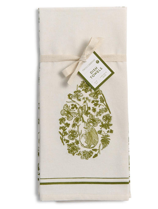 French Country Set of 2 Dish Towels Includes 2 Styles