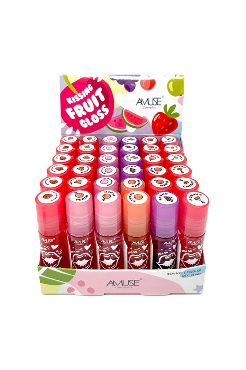 Amuse LIP020-1M Kissing Fruit Roll On Lip Gloss