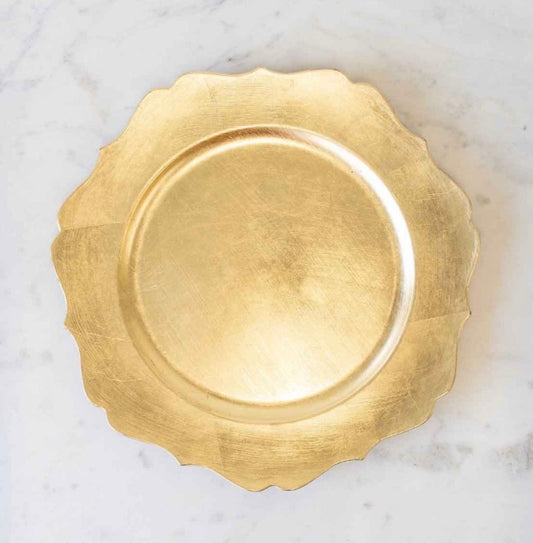 Cartouche Charger in Gold