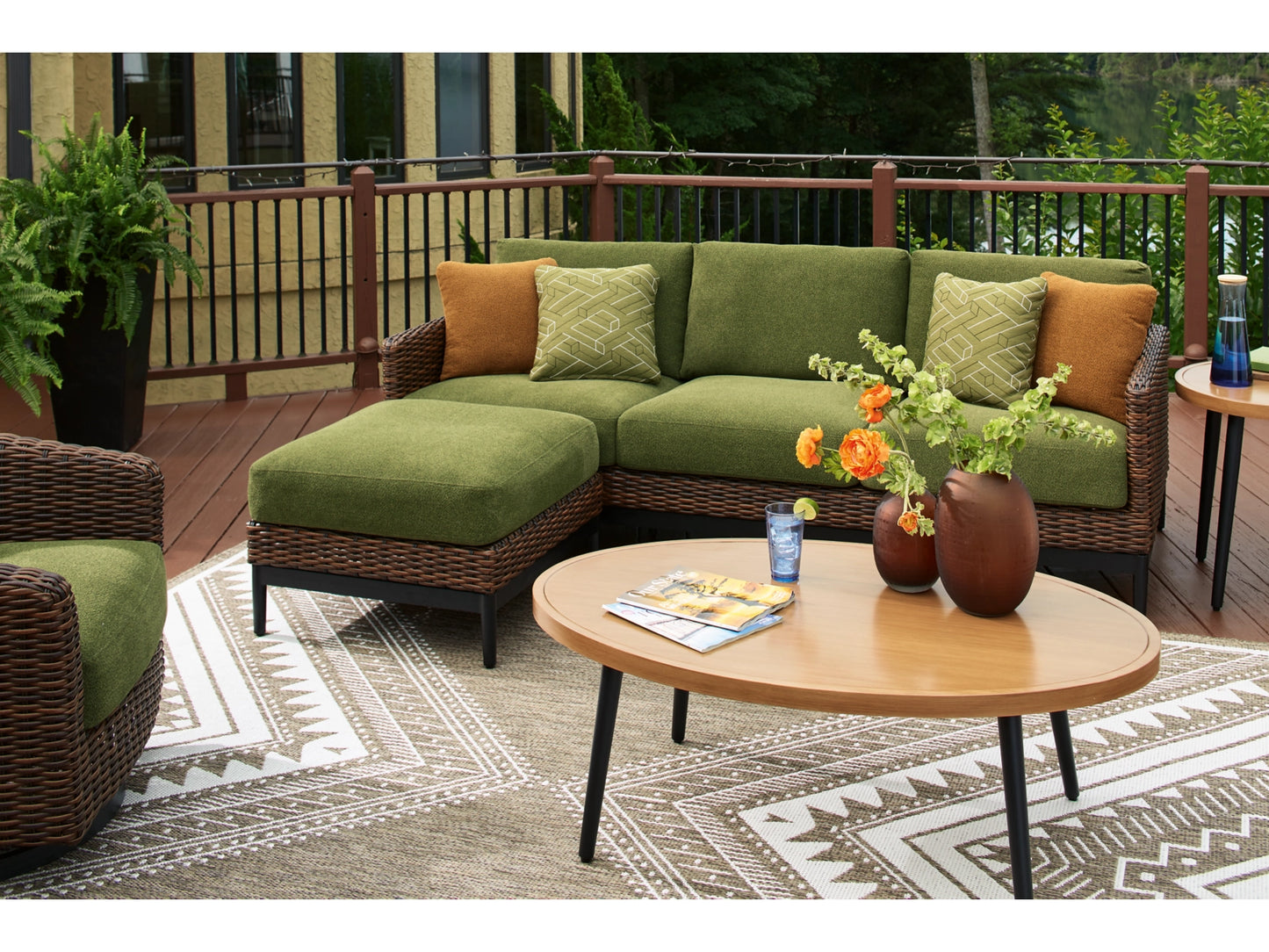 Nuvella outdoor sofa