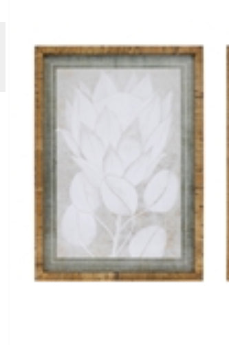 Framed protea print