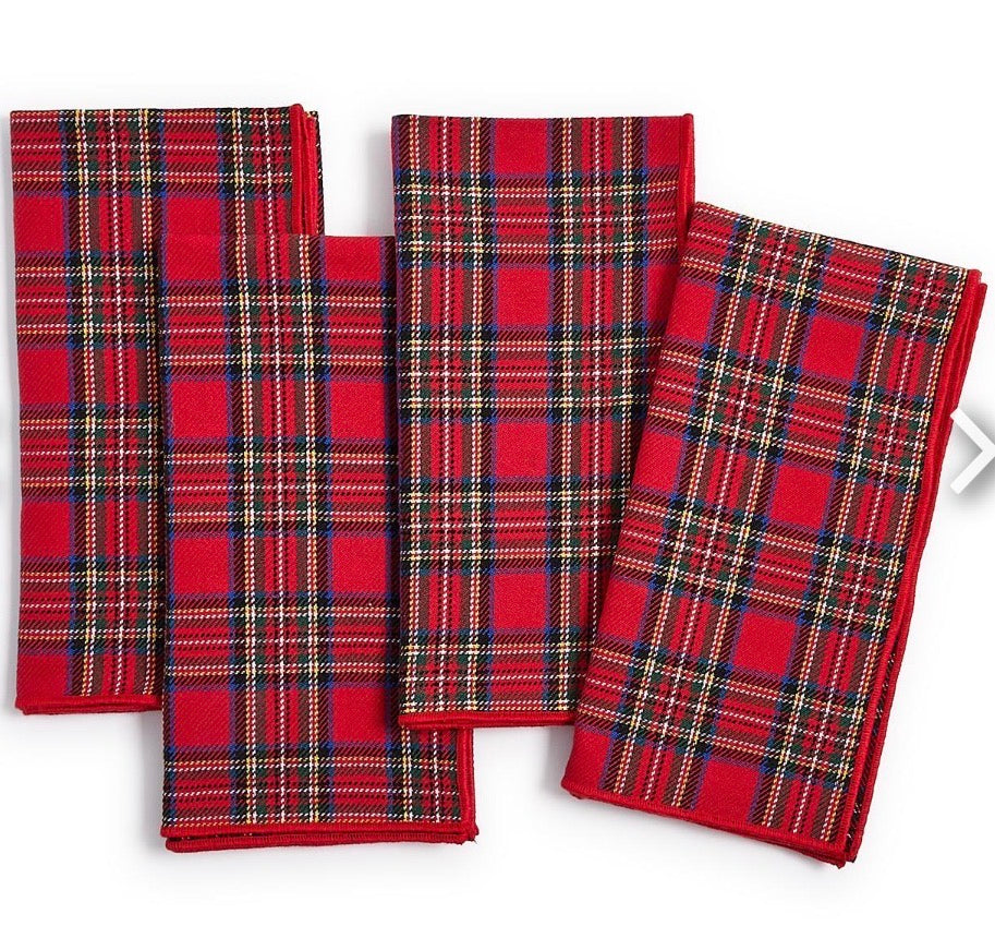 Tartan Traditions Cloth Napkins