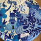 Blue and white chinoiserie handmade plate