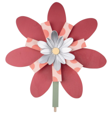 Red Flower Topper