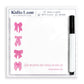 Desk Notes-Pink Bows She Believed She Could,Stocking Stuffer