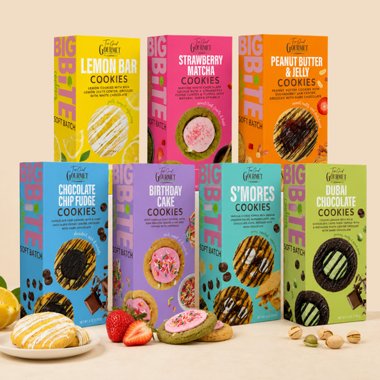 NEW! BIG BITE Large Bakery-Style Gourmet Cookies Gift Box